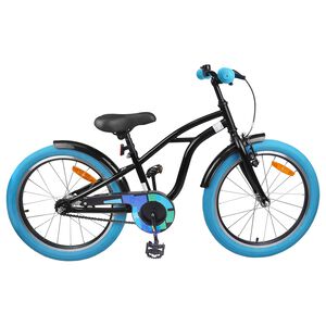 vidaXL Kinderfahrrad 20 Zoll f&uuml;r 6-11 Jahre alt Schwarz