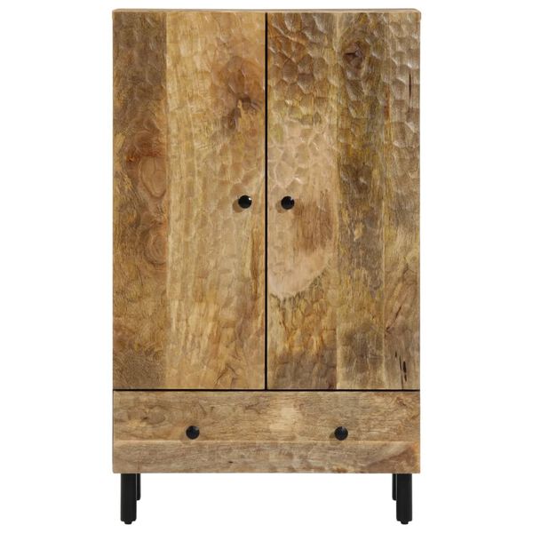 vidaXL Highboard 60x33x100 cm Massivholz Mango