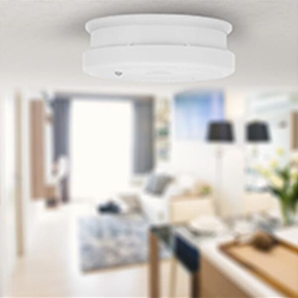 Smartwares Rauchmelder 10x10x3,5 cm Wei&szlig;