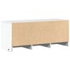 vidaXL TV-Schrank LED Braun Eichen-Optik 97x34x40 cm Holzwerkstoff