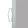 vidaXL Ausziehbare Seitenmarkise 120&times;500 cm Grau