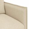 vidaXL Sofa Creme Gesamtabmessungen: 75 x 82 x 85 cm (B x T x H) Samt