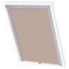 vidaXL Verdunkelungsrollo Beige SK06