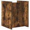 vidaXL Magazinregal Ger&auml;ucherte Eiche 35 x 35 x 45 cm Holzwerkstoff