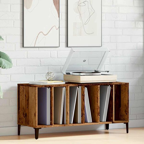 vidaXL Plattenschrank Altholz-Optik 100x38x48 cm Holzwerkstoff