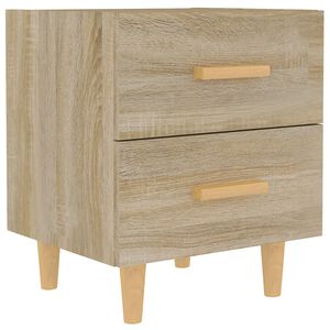 vidaXL Nachttisch Sonoma-Eiche 40x35x47,5 cm