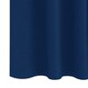 vidaXL Verdunkelungs-Vorh&auml;nge mit Ringen 2 pcs Dunkelblau 260 x 140 cm
