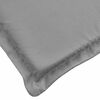 vidaXL Sonnenliegen-Auflage Grau 180x60x4 cm Oxford-Gewebe