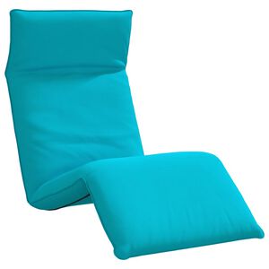 vidaXL Sonnenliege Klappbar T&uuml;rkis 175x54x8,5 cm Oxford-Gewebe