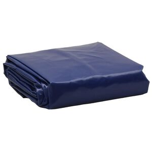 vidaXL Abdeckplane Blau 1x2,5 m 650 g/m&sup2;