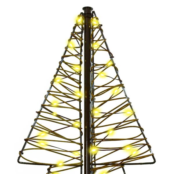 vidaXL Weihnachtsbaum mit 240 LEDs Warmes Wei&szlig; 180 cm Rattan