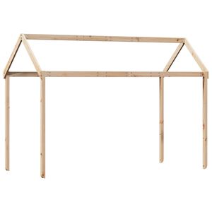 vidaXL Dach f&uuml;r Kinderbett 217x95,5x159 cm Massivholz Kiefer