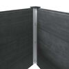 vidaXL Garten-Hochbeet 200x50x91 cm WPC Grau