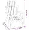vidaXL 5-tlg. Garten-Lounge-Set Massivholz Fichte