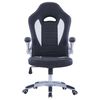 vidaXL Gaming-Stuhl Schwarz Kunstleder