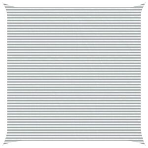 vidaXL Sonnensegel Hellgrau und Wei&szlig; 7 x 7 m 100 % Polyester Oxford