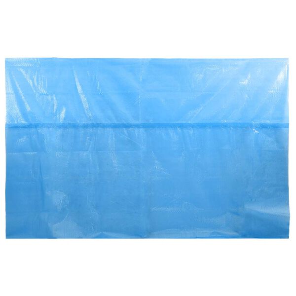 vidaXL Poolabdeckung Blau 488&times;244 cm PE