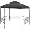 vidaXL Gartenpavillon 323x275x265 cm Anthrazit