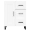 vidaXL Highboard Wei&szlig; 69,5x34x180 cm Holzwerkstoff