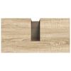 vidaXL Badezimmerschrank mit T&uuml;r Beige 60 x 30 x 60 cm Holzwerkstoff