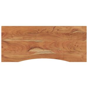vidaXL Schreibtischplatte 120x50x2,5 cm Rechteckig Massivholz Akazie