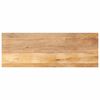 vidaXL Tischplatte 140x60x2,5 cm Rechteckig Massivholz Mango