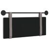 vidaXL H&auml;ngevorderseite Wandmontiert Uni Taupe 110 x 55 x 5 cm Stoff