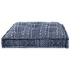 vidaXL Modulares Sofa Indigo Druck 120 x 80 x 12 cm Stoff