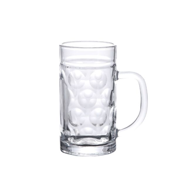 vidaXL Bierkrüge mit Henkel Glas 6 Stk. 500 ml