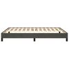 vidaXL Bettgestell ohne Matratze Dunkelgrau 140x200 cm Samt