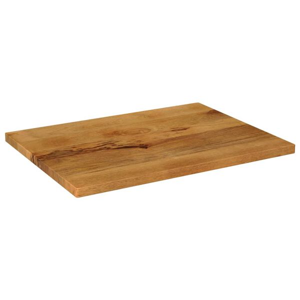 vidaXL Tischplatte 90x70x3,8 cm Rechteckig Massivholz Mango