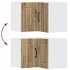 vidaXL K&uuml;chenschrank Artisan-Eiche 57 x 57 x 40 cm Holzwerkstoff
