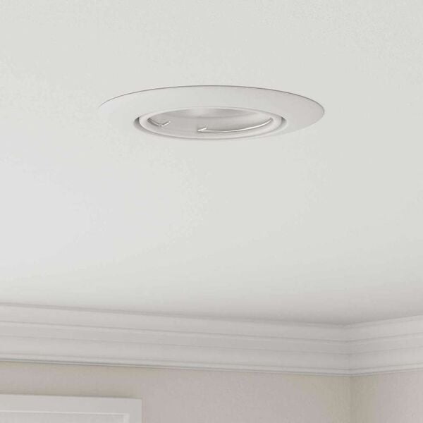 vidaXL Spotlight 6 pcs Wei&szlig; 9 x 9 x 2,5 cm Metall