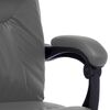 vidaXL Massage-B&uuml;rostuhl Anthrazit Kunstleder