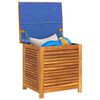 vidaXL Gartenbox mit L&uuml;ftungsschlitzen 60x50x56 cm Massivholz Akazie