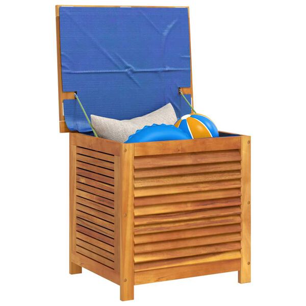 vidaXL Gartenbox mit L&uuml;ftungsschlitzen 60x50x56 cm Massivholz Akazie