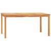 vidaXL 5-tlg. Garten-Essgruppe Massivholz Teak