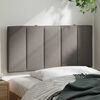 vidaXL Kopfteil-Kissen "Hanko" Taupe 100 cm Stoff