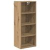 vidaXL H&auml;ngeschrank Artisan-Eiche 40 x 29,5 x 100 cm Holzwerkstoff