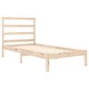 vidaXL Massivholzbett 90x190 cm
