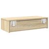 vidaXL Wandregal mit Schubladen Sonoma-Eiche 60x26,5x15 cm