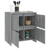 vidaXL Sideboard Grau Sonoma 70x41x75 cm Holzwerkstoff