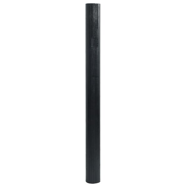 vidaXL Paravent Schwarz Breite 800 cm H&ouml;he 165 cm Bambus