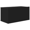 vidaXL 6-tlg. TV-Schrank-Set Schwarz Holzwerkstoff