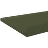 vidaXL Schwebendes Regal 4 pcs Olive Gr&uuml;n 30 x 18 x 2,5 cm Stahl
