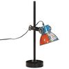 vidaXL Schreibtischlampe 25 W Mehrfarbig 15x15x55 cm E27