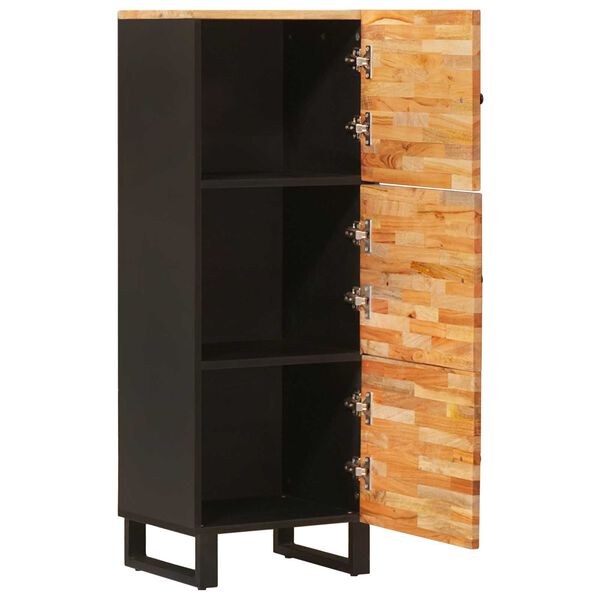 vidaXL Aufbewahrung Highboard Braun 40 x 33 x 110 cm Massivholz Mango