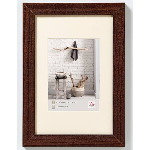 Walther Design Bilderrahmen Home 50 x 70 cm Walnussbraun