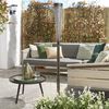 Luxform LED-Solar-Fackellampe Plymouth Grau