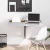 vidaXL Wand-Klapptisch Grau Sonoma 100x60x56 cm Holzwerkstoff
